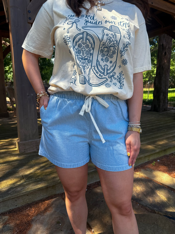 The Hampton Striped Shorts