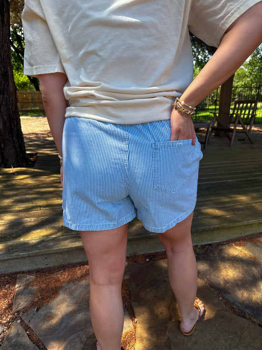 The Hampton Striped Shorts