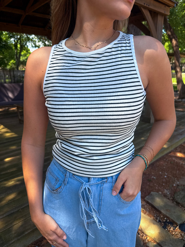 The Elle Ribbed Tank