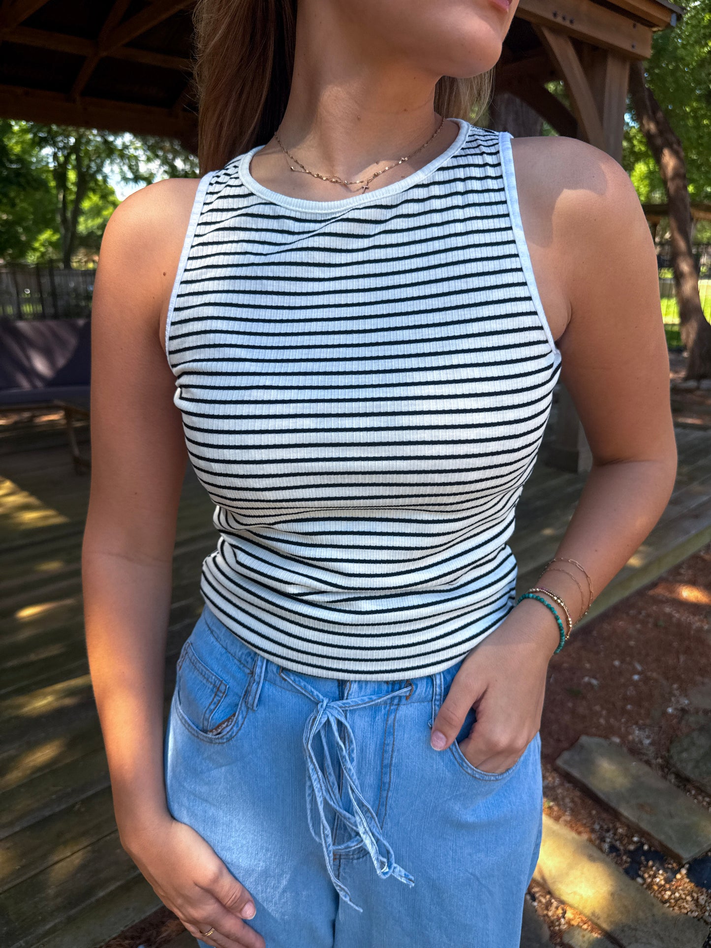 The Elle Ribbed Tank