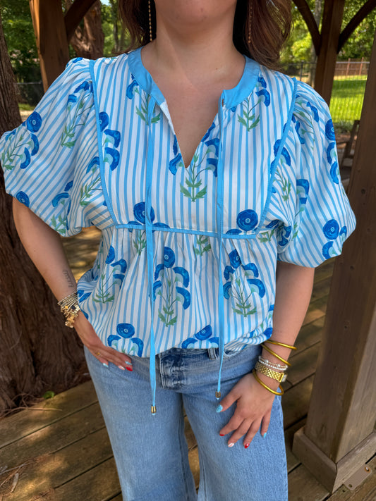 Something Blue Top