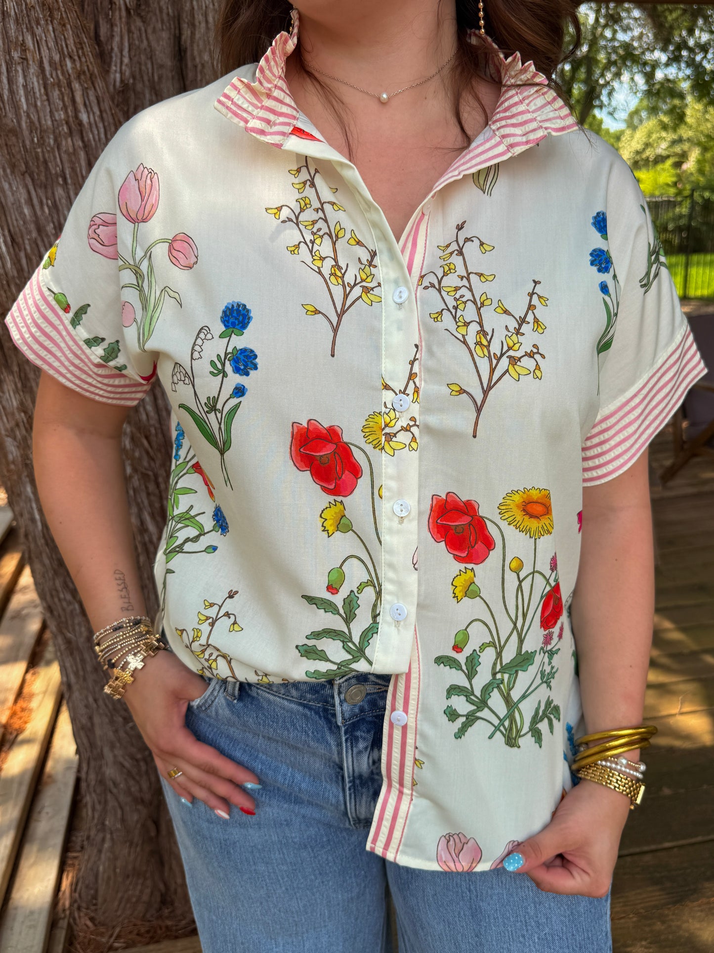 Freshly Picked Button Up