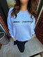 Jesus + Football Sweatshirt
