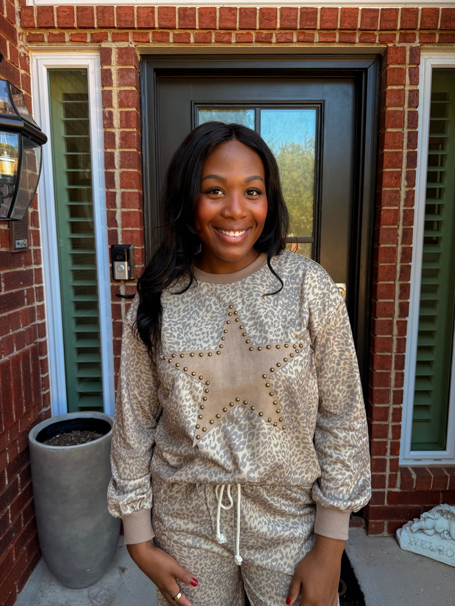 Seeing Stars Leopard Two Piece Set