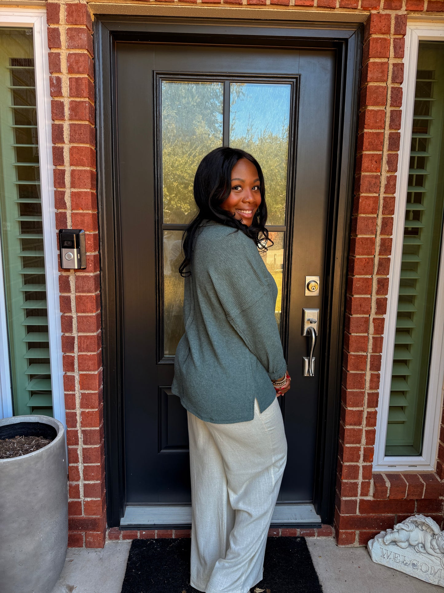 Easy Does It Ribbed Sweater