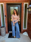 After Hours Leopard Off Shoulder Top