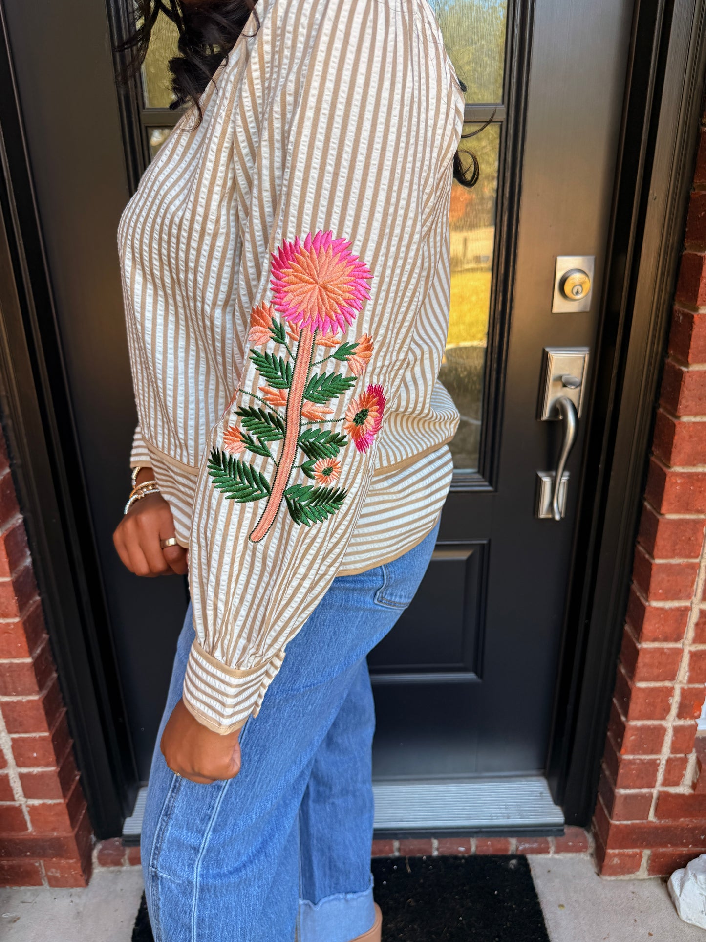 Pick Me Floral Embroidered Top