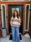 Autumn Stroll Striped Sweater