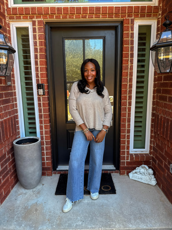 Easy Days V-Neck Sweater